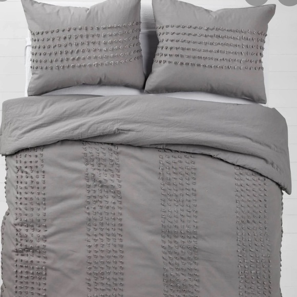 dormify Other - GREY TERRY DOT COMFORTER DORMIFY